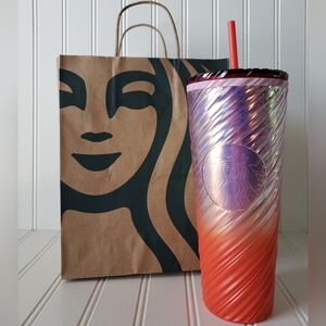 Starbucks Sunrise Swirl 24oz Cold Cup